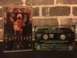 Testament Low Cassette Tape (Atlantic 1994) Thrash Metal 90s - Picture 1 of 3