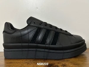 SCARPE CASUAL ADIDAS Y-3 HICHO SASHIKO YOHJI YAMAMOTO TRIPLE NERE IE7265 TAGLIA 7 - Foto 1 di 7