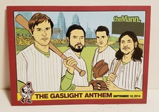 GASLIGHT ANTHEM 2014 TOUR MANN MUSIC CENTER PHILADELPHIA CONCERT TRADING CARD