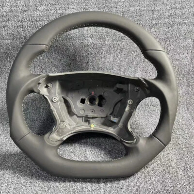 Full Leather Steering Wheel for Mercedes Benz R230 W219 W209 W211 CLK G55 E55 - Image 1 of 4