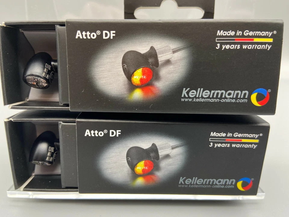 2 x intermitentes Kellermann, luz trasera, luz de freno Bullet Atto DF n.º 156.200 3 en 1 - Imagen 1 de 3
