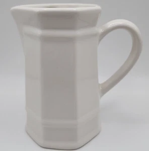 Vintage Pfaltzgraff Heritage White 5" Inch Kitchen Creamer Stoneware - Foto 1 di 8