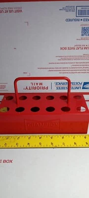 BANDEJA BUJÍAS CHAMPION CT446 AVIÓN MOTOR LYCOMING CONTINENTAL GENUINO EE. UU. Foto 1 de 4