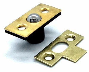 BALES CATCH 36 mm sfera a rulli piastra in ottone chiusura porta a morte e piastra a percussione (141) - Foto 1 di 6