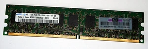 1 GB DDR2-RAM 240-pin ECC-Memory 2Rx8 PC2-5300E 'Samsung M391T2953EZ3-CE6' - Photo 1/2