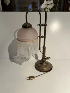 wunderschöne Tischlampe ART Jugendstil ca. 50 cm verstellbar - Bild 1 von 9