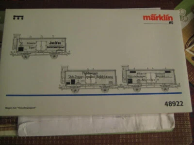 Marklin HO 48922 Meat Transport 3 Car Set in original box - MHI Sondermodelle - Image 1 of 4