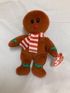 Ty Beanie Baby🎄YUMMY The Gingerbread Man 4" Ornament New MWMT's - Picture 1 of 1