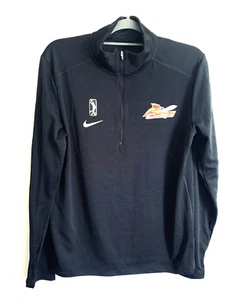 Nike Dri Fit NBA Cleveland Cavaliers Men Medium Black 1/4 Zip Long Sleeve Top - Picture 1 of 9