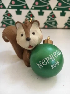 Adorno recuerdo sello árbol de Navidad sobrino nuevo en caja - Imagen 1 de 10