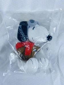 MetLife Peanuts Snoopy Dog Red Baron Red Scarf Plush 6” 2015 Met Life - NEW - Picture 1 of 5