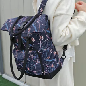 TOURBON Nylon Bicycle Pannier Pack Backpack Women Laptop Messenger Bag Camping - Picture 1 of 24