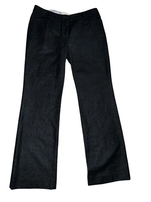 Miu Miu Womens Gray Wide Leg 100% Virgin Wool Trouser Dress Pants Slacks Size 42 - Image 1 of 4