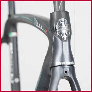 Bianchi Oltre XR2 Superleggera FRAMESET ROAD RACING BIKE RIM BRAKE - Picture 1 of 24