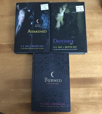 A HOUSE OF NIGHT Series 3-Book Lot Hardcover P.C. Cast & Kristin Cast - Image 1 of 3