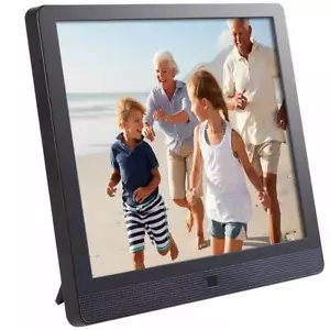 Pix-Star 10" WiFi Cloud Digital Photo Frame with photo Sharing & Motion Sensor - Picture 1 of 5