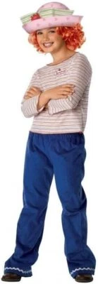 Disfraz de Fresa Shortcake Personaje de Dibujos Animados Disfraz de Halloween para Niño Foto 1 de 2