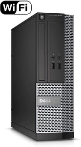 LOT OF 10 Dell OptiPlex Windows 10 Pro Core i3 3.4 GHz 4GB 250GB PC Desktop WIFI - Picture 1 of 7