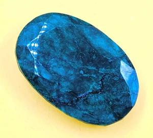 Maravillosa piedra preciosa KUB corte ovalado esmeralda verde natural Colombia certificada 400 quilates - Imagen 1 de 9