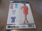 Simplicity Pattern 2361 Ms Cynthia Rowley Pullover Dress~Mini-Dress~Tunic~Belt