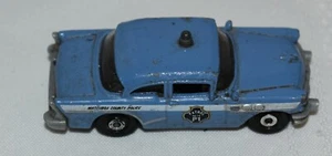 2012 Matchbox 1956 Buick Century Police Blue 1:72 scale Thailand - Picture 1 of 6