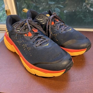 Hoka One One Challenger ATR 6 Men’s Sz 11EE 1106513 OSRY Running Shoes Blue/Red - Picture 1 of 13