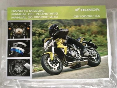 Manual del propietario Honda CB1000R 2008-2017 manual de operación 37MFNB10 Foto 1 de 4