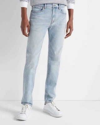 Pantalones de mezclilla para hombre Club Monaco lavado claro talla 31/32. Excelente estado Foto 1 de 4