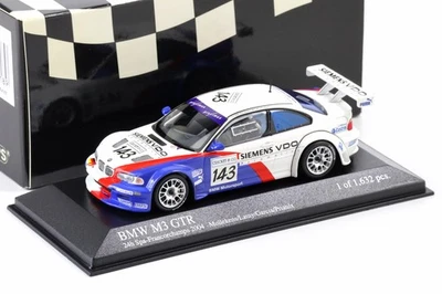 1:43 Minichamps BMW M3 E46 GTR 24H SPA 2004 #143 Lamy/ Priaulx - Immagine 1 di 3