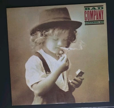 Bad Company 🥇 Dangerous Age 1988 1st Press SRC NM Album Out Of Print  - Image 1 of 4