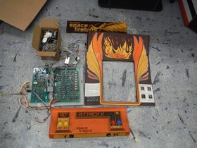 Rare Space Firebird Kit.  Sega / Gremlin  Working PCB pull, Original Cabinet.