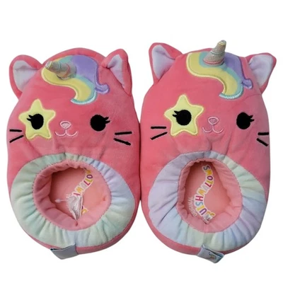 Squishmallows Unisex Youth Slip On Soft & Cozy Plush Slippers, 990353158 - Image 1 of 4