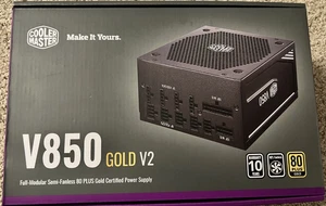Cooler Master V850 Gold V2 Full Modular Semi-Fanless - Picture 1 of 6