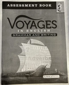 Voyages In English Grammar And Writing Assessment Book  - Grade 5 - Picture 1 of 4