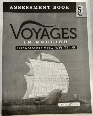 Voyages In English Grammar And Writing Assessment Book  - Grade 5 - Image 1 of 4