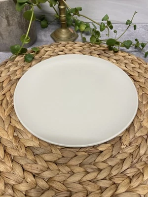 IKEA Fargklar Salad Plate Light Gray/Green 8” Matte - Image 1 of 4