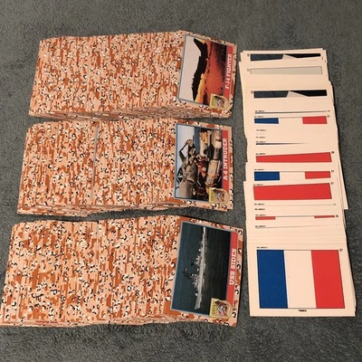 Desert Storm 1991 Topps Victory 2nd Series, HUGE LOT of 300 + 45+ STICKERS, 90's - Image 1 of 4