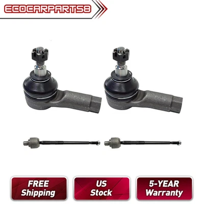 4 barras de dirección Mevotech extremo delantero interior exterior para Ford Aspire 1994 1995 1996 Foto 1 de 4