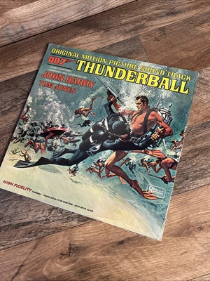 THUNDERBALL* John Barry Tom Jones James Bond MONO USA New Sealed Old Stock LP - Image 1 of 4