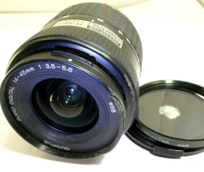 Olympus 14-45mm F3.5-5.6 Lens For Four Thirds 4/3  Zuiko Digital E-530 E-330 - Image 1 of 4