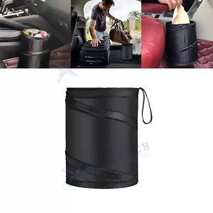 1 Pack Car Portable Garbage Bin Collapsible Rubbish Bucket Traveling Accessories - Picture 1 of 13