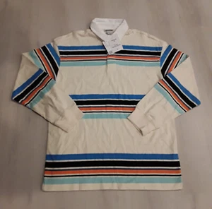 H&M Relaxed Fit Langarm gestreiftes Kragenhemd HERREN GRÖSSE M NEU MIT ETIKETT - Bild 1 von 4