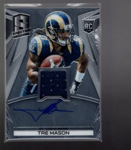 B4256- 2014 Panini Spectra #225 Tre Mason Auto Jersey /149 - NM-MT - Picture 1 of 2