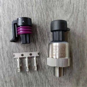 Universal Stainless Steel Oil Fuel Pressure Sensor 1/8 NPT with connector 500psi - Picture 1 of 4