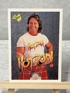 1990 CLASSIC WWF WRESTLING CARD 13 , ROWDY RODDY PIPER  WWE VINTAGE - Picture 1 of 2