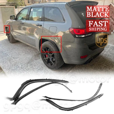 For Jeep Grand Cherokee SRT 2014-2021 Front & Rear Wheel Arch Fender Flare Kits - Image 1 of 4