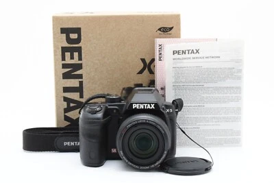 [Excellent] PENTAX X-5 16MP 26X Zoom DSLR Style  Camera Classic Black JP 2511834 - Image 1 of 4