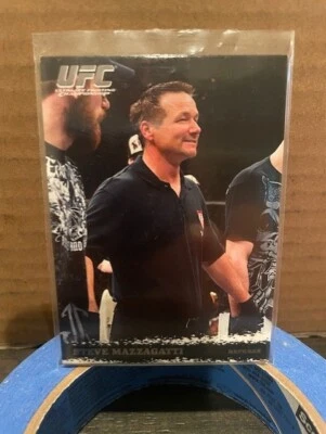 2009 TOPPS UFC RD 1 STEVE MAZZAGAGI Rookie Thick SILVER /288 SP Parallel - Image 1 of 2