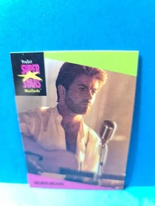 GEORGE MICHAEL🏆1992 Pro Set MusiCards Super Stars #76🏆FREE POST - Foto 1 di 2