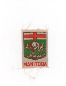 Vintage 1960's BOY SCOUTS OF CANADA Manitoba PROVINCIAL PATCH - Picture 1 of 2
